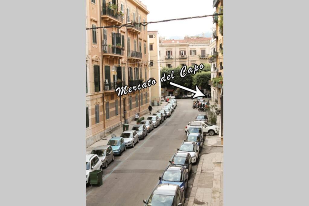 A Casa Di Enza B&B パレルモ エクステリア 写真